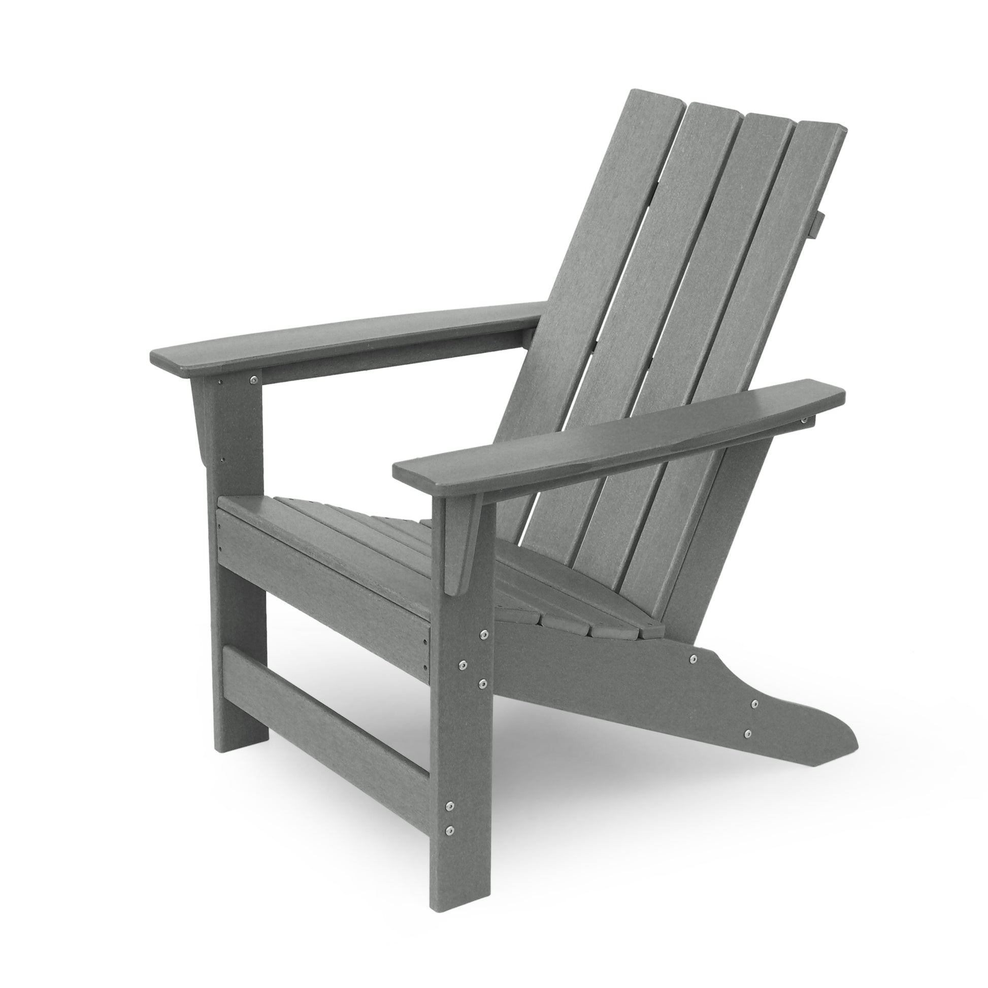 Encino Adirondack Chair Gray Hdpe