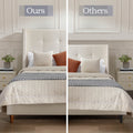 Peyton Upholstered Queen Bed 54