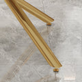 Large Modern Minimalist Rectangular Dining Table With 0.39 