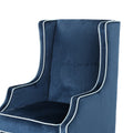 Club Chair Blue Velvet