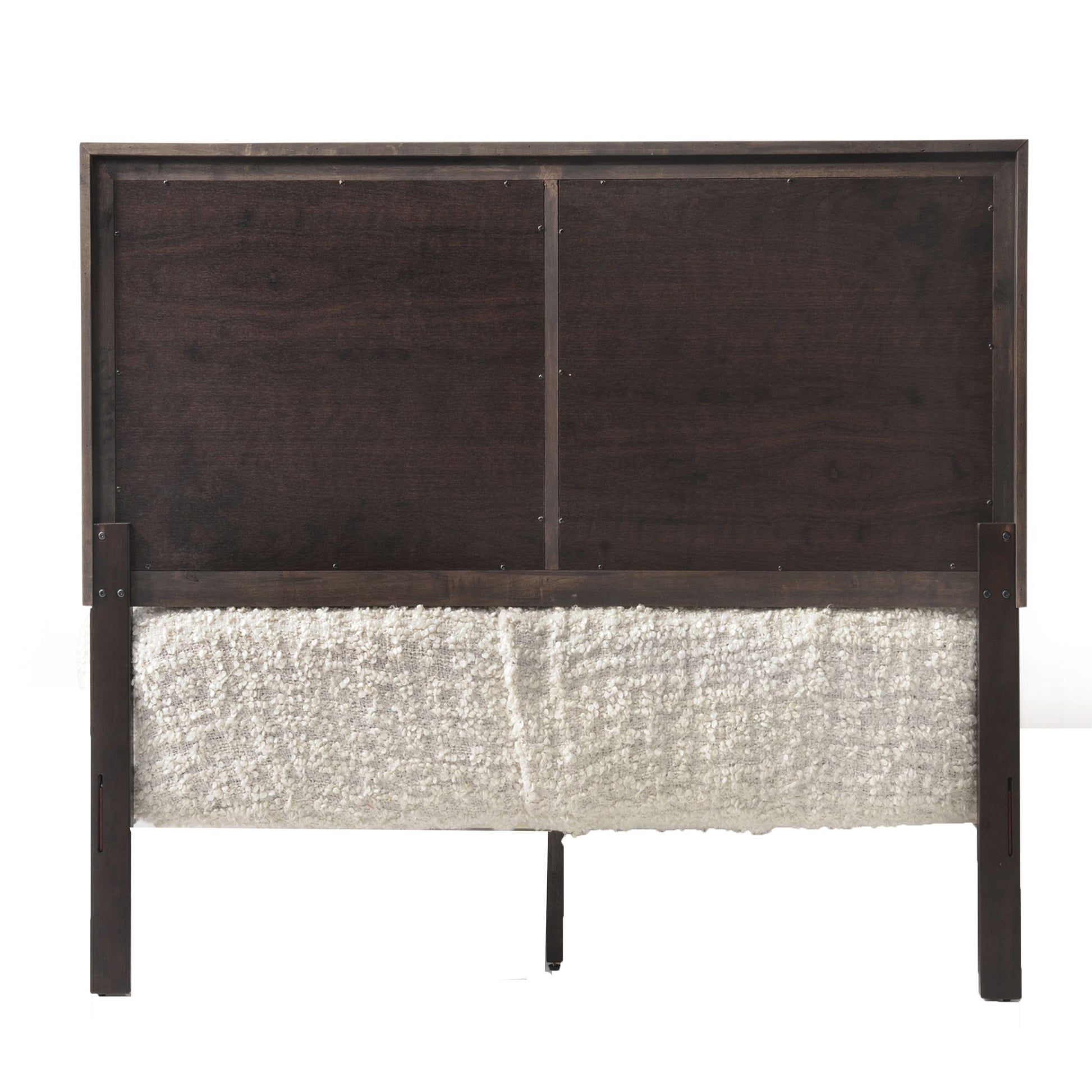 Espresso Queen Panel Bed Box Spring Required Queen Espresso Wood Casual Panel Wood