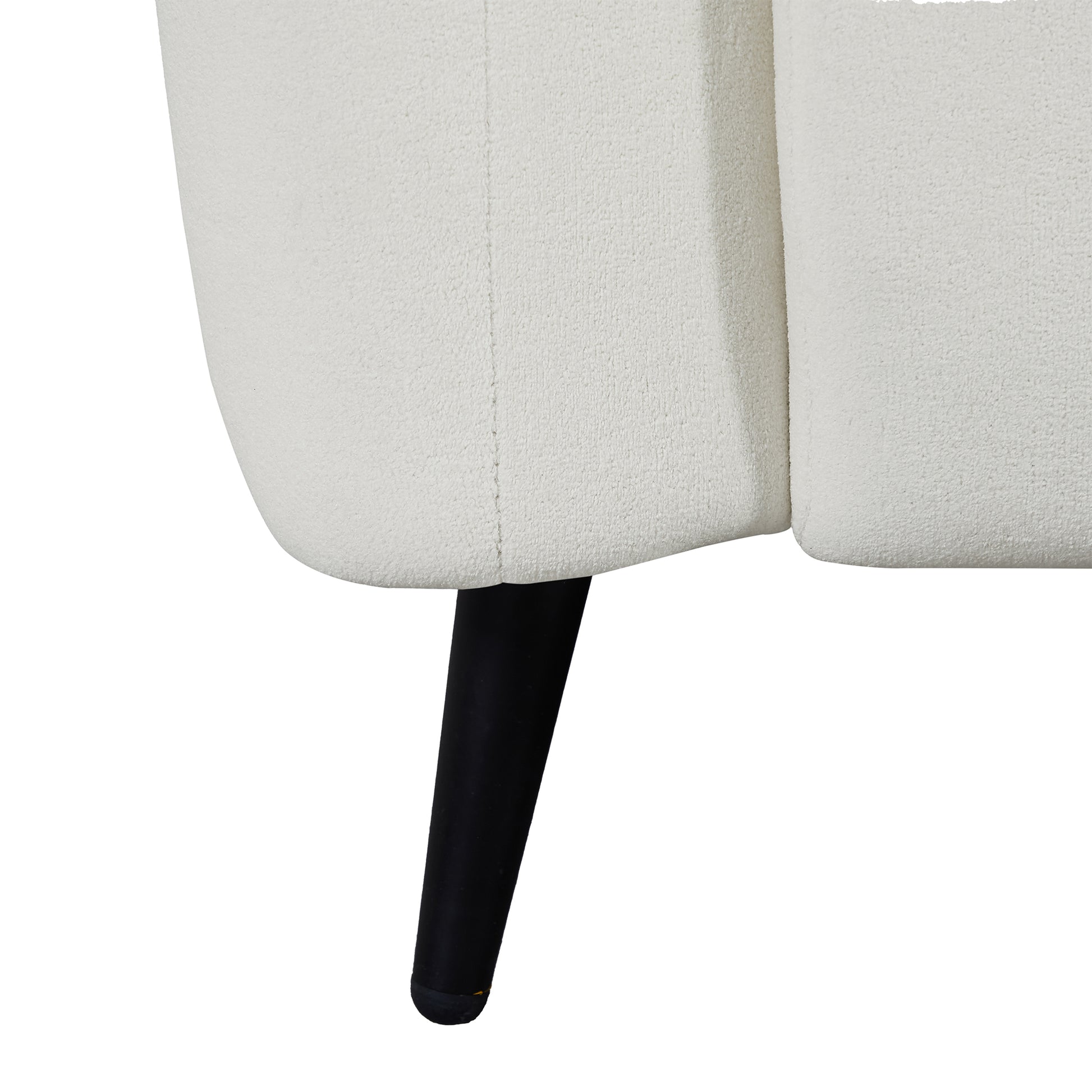 83.9''Upholstered Sofa For Living Room, Bedroom, And Apartments Beige Polyester 2 Seat