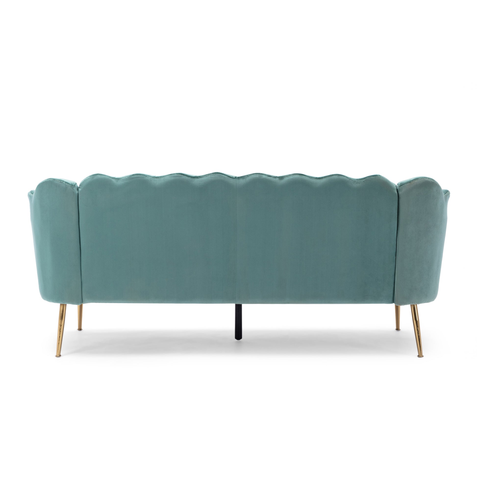 3 Seater Sofa Turquoise Velvet