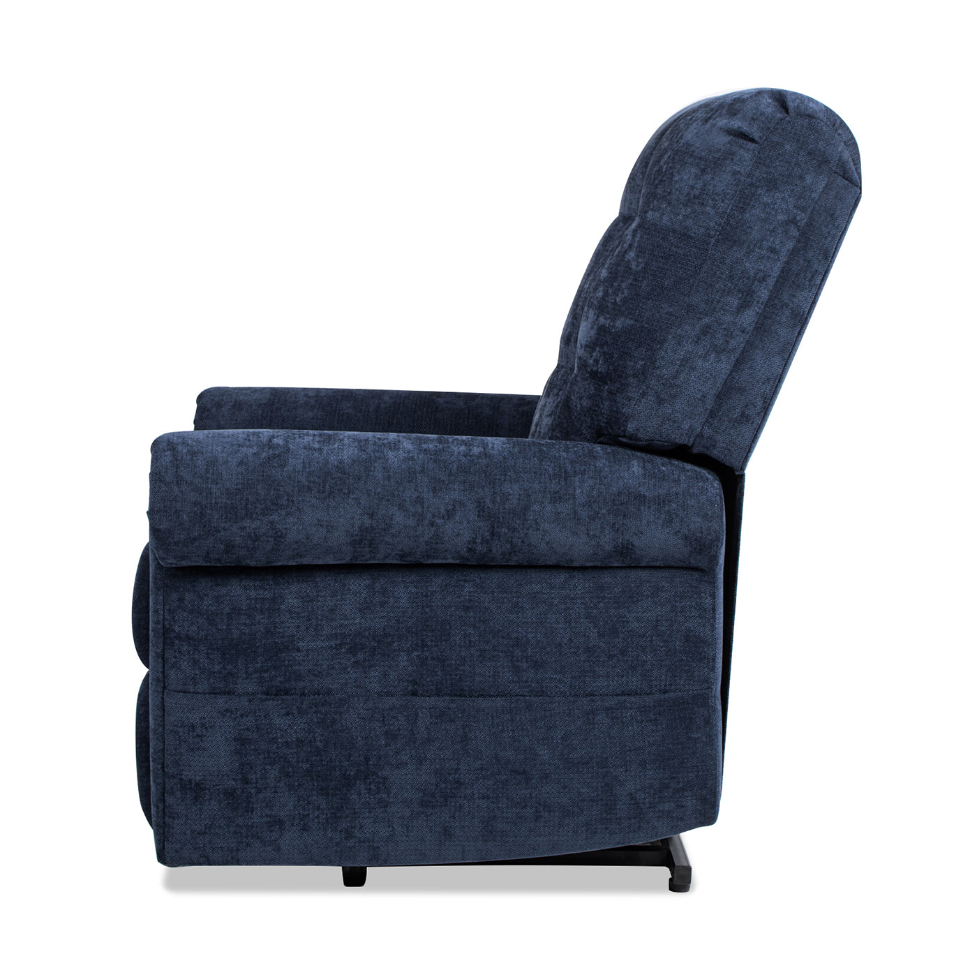 Irwin 36" Power Lift Recliner Chair, Dusk Navy Blue Chenille Navy Blue Foam Chenille