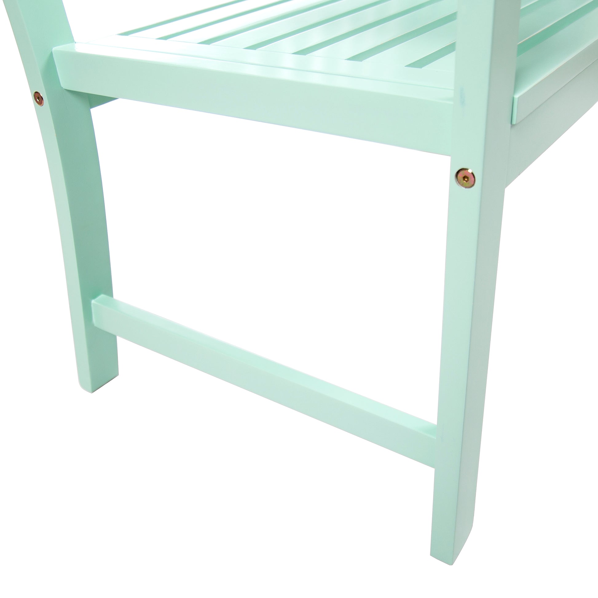 Loja Bench Mint Acacia Wood