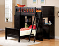 Black Twin Panel Bed With Slat And Headboard Box Spring Not Required Twin Black Wood Bedroom Panel Particle Board Mdf