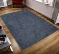 Shaggy Area Rugs, Carpets For Livingroom, 5X7 Area Rugs ,Shaggy Blue Rectangle 5&7 Blue Contemporary Abstract Polypropylene