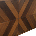 Mid Century Modern Platform Bed Wood Slat Support With No Box Spring Needed,King Walnut Box Spring Not Required King Walnut Wood Bedroom Mid Century Modern Bed Frame Wood