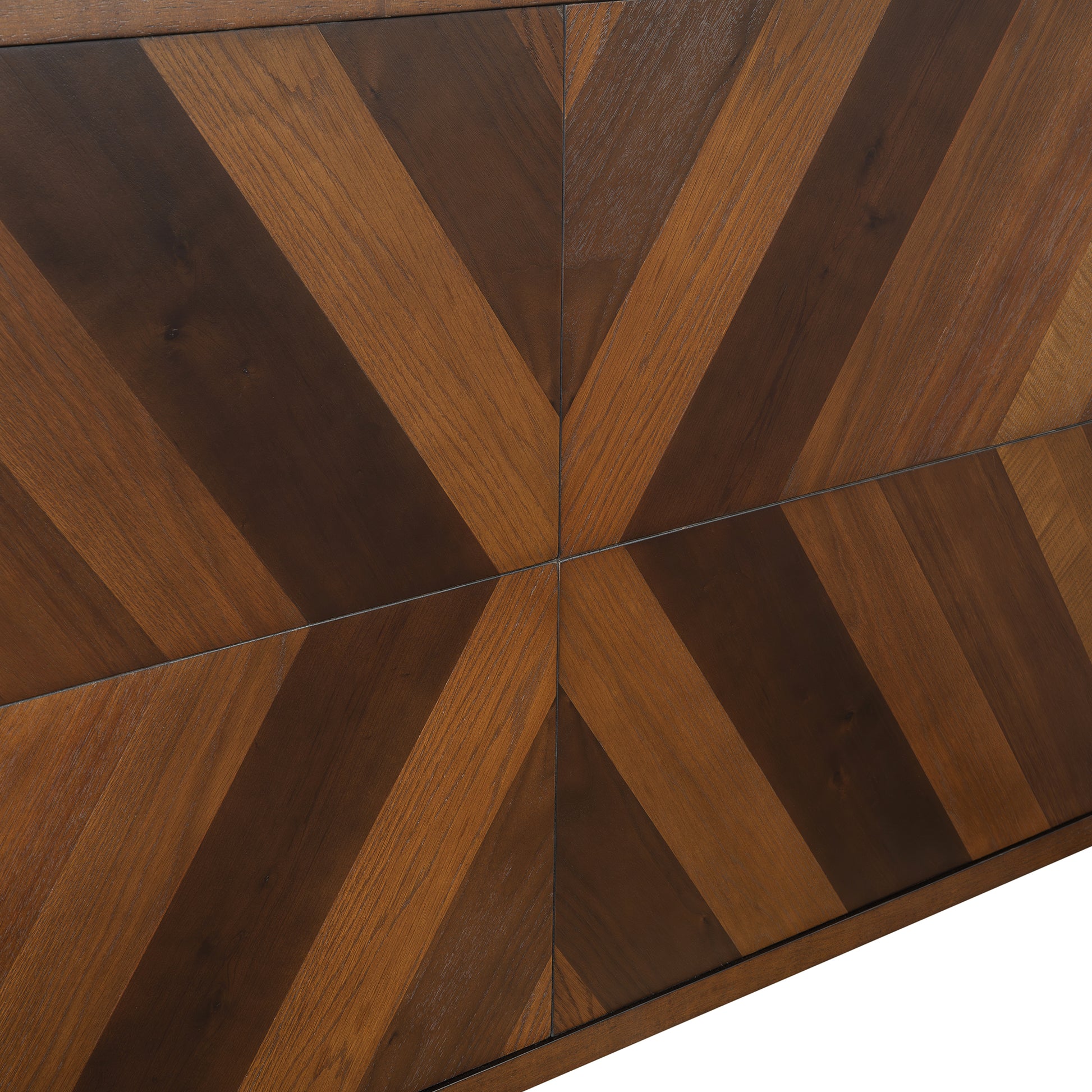 Mid Century Modern Platform Bed Wood Slat Support With No Box Spring Needed,King Walnut Box Spring Not Required King Walnut Wood Bedroom Mid Century Modern Bed Frame Wood