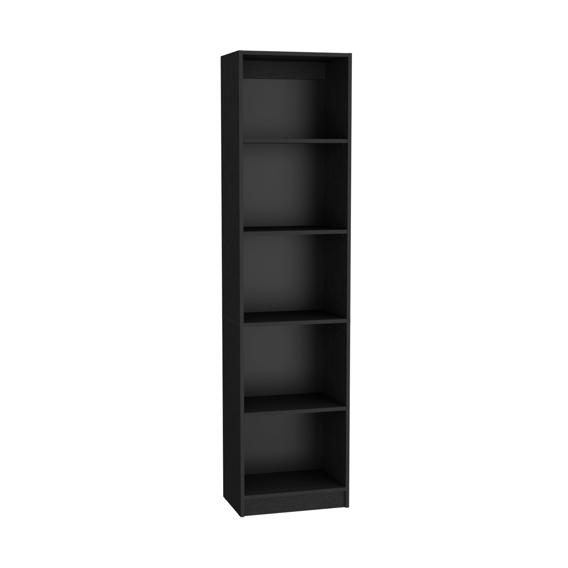 June 3 Piece Home Bookcase Set, 60" Wide With 13 Shelves And Two Door Cabinetliving Room Set Set Black Black Particle Board