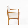 Luciano Seat Brown Wood