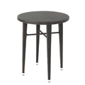 Rattan Round Bar Table Brown Multi Rattan