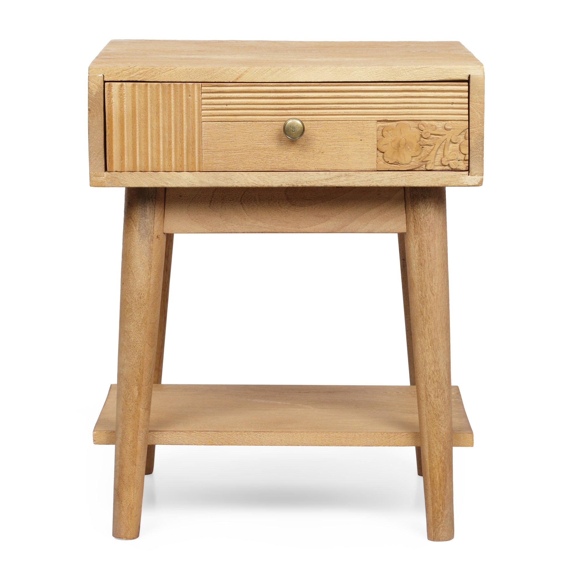 Nightstand Natural Wood