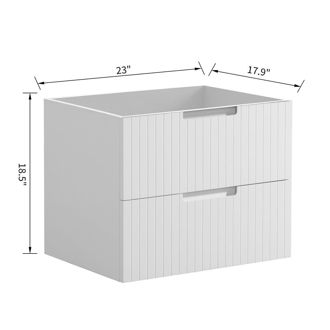 Hk2301 24 Wh Cabinet White Mdf