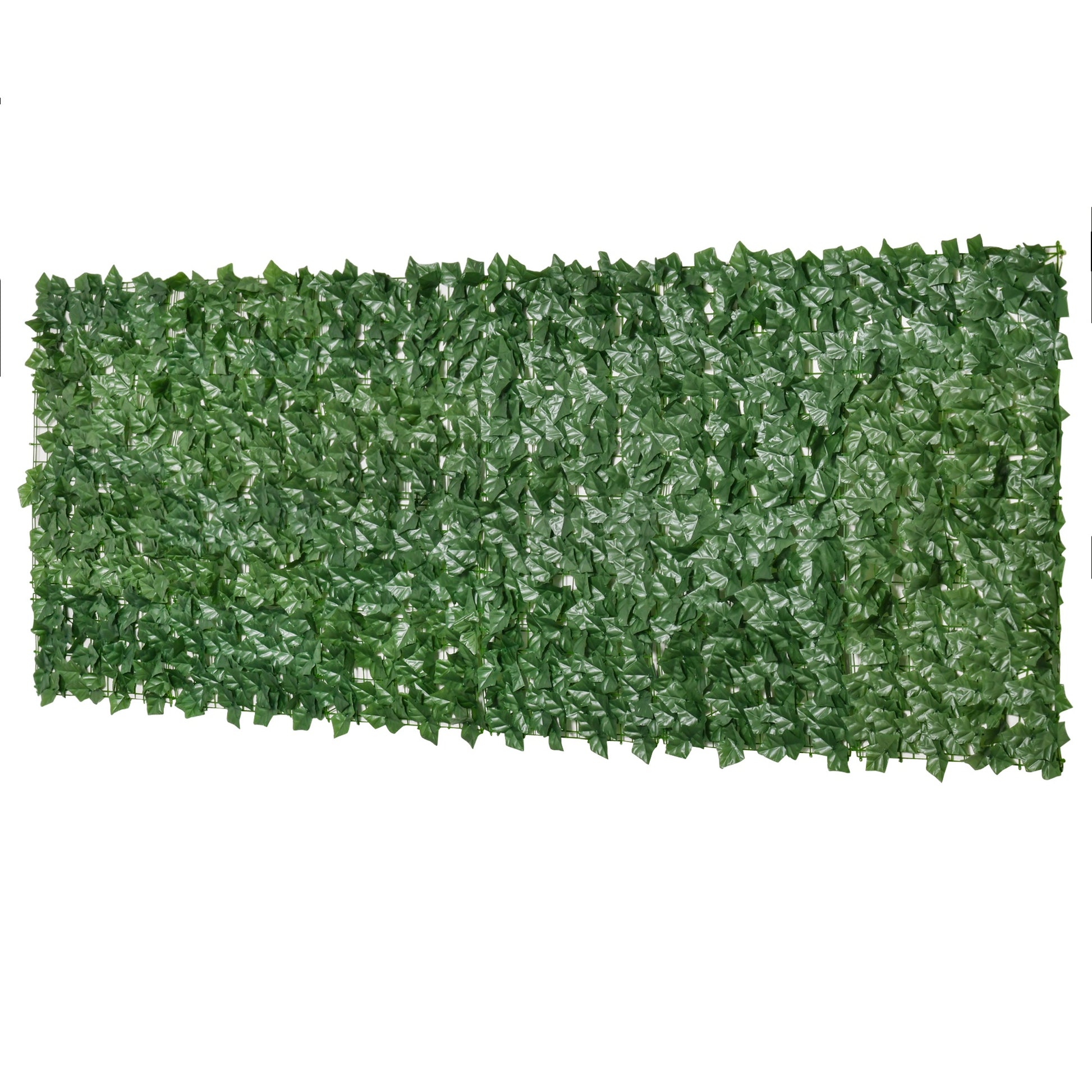 Outsunny Grass Wall Panels, 118" X 39" Artificial Grass Wall Decor,Greenery Backdrop Panels Wall For Outdoor, Indoor, Garden, Fence, Backyard, Dark Green Dark Green Polyethylene