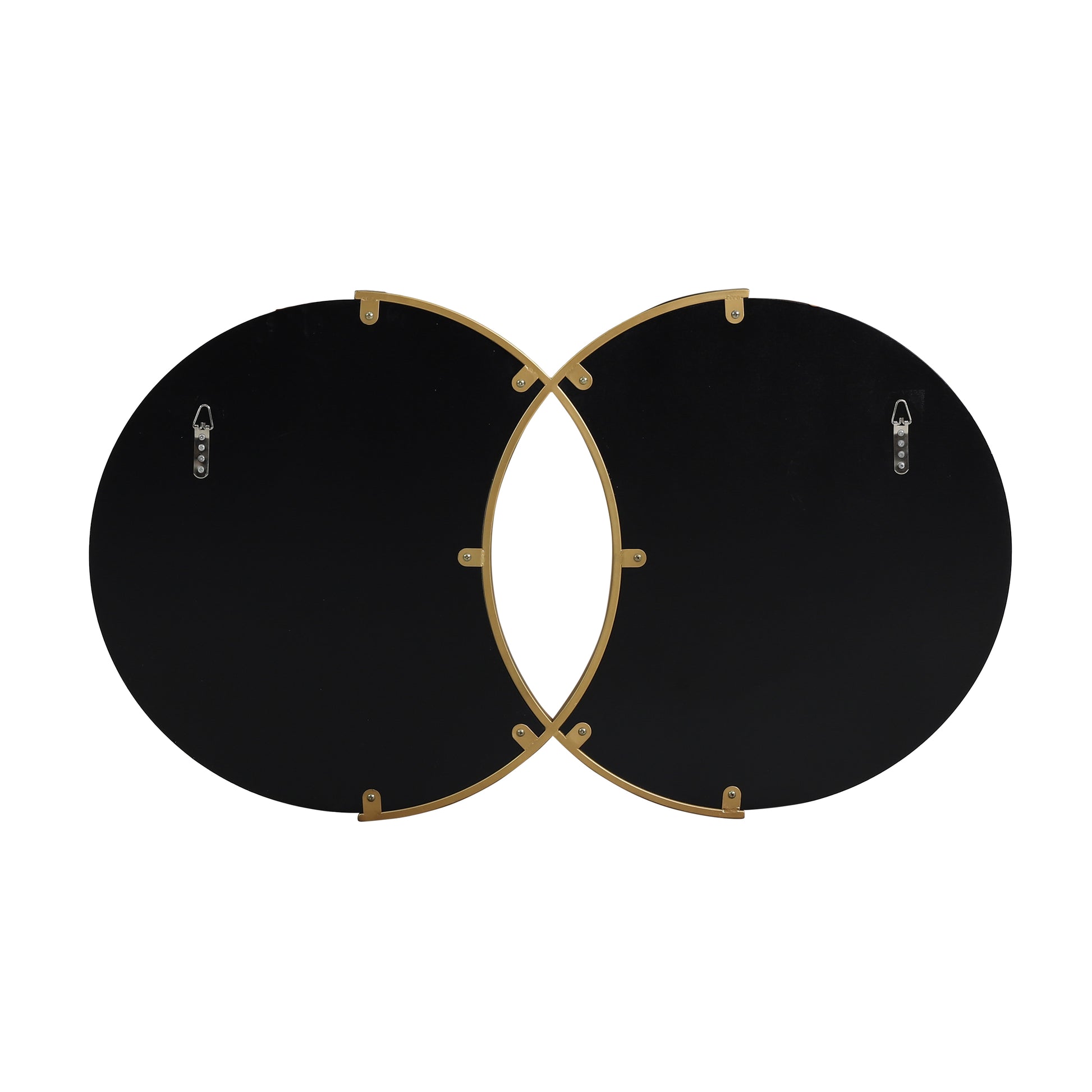 Wall Mirror Gold Iron