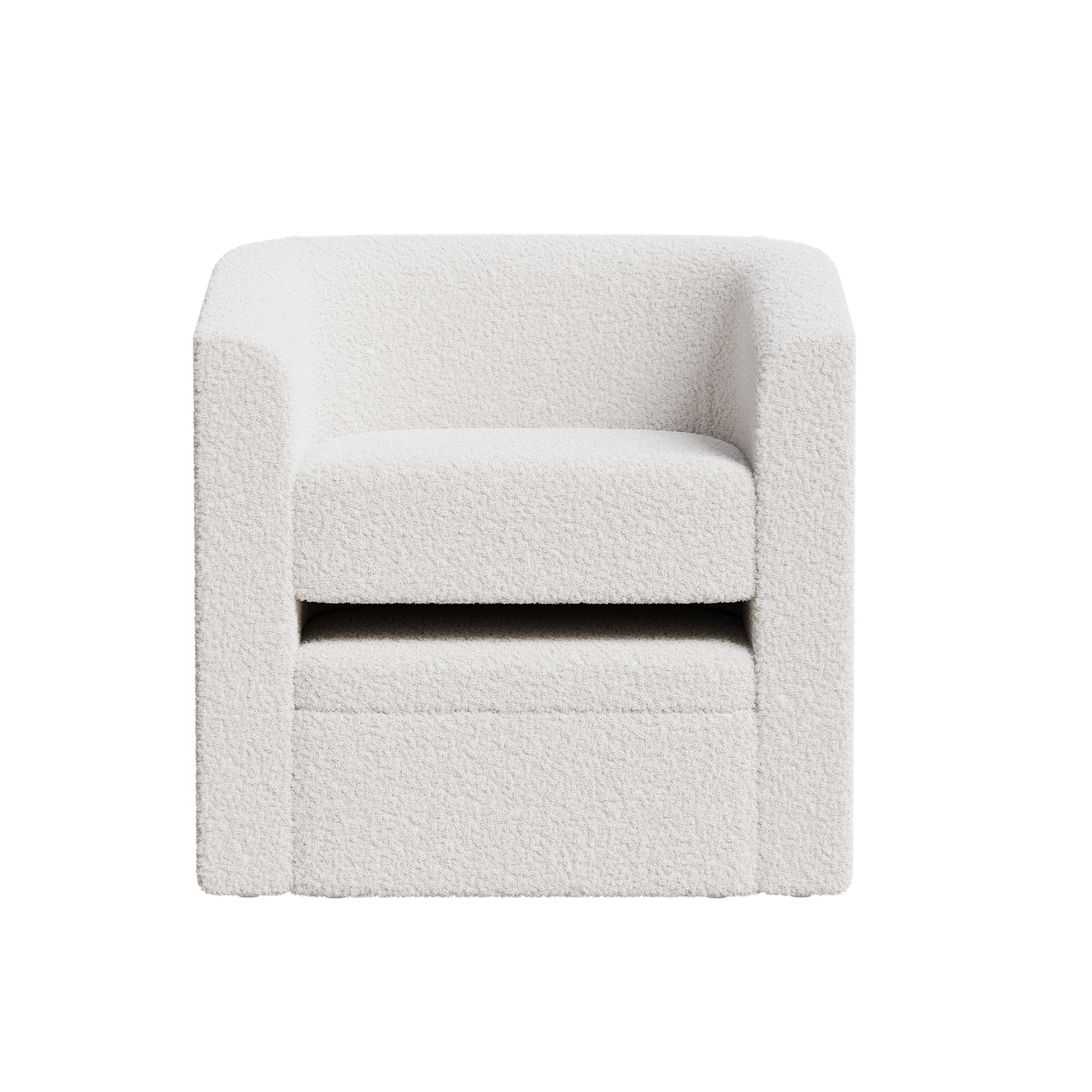Accent Chair White Sofa Chair One Set, Modern Living Room Side Chair, Single Sofa Chair, Footstool With Storage, Suitable For Bedroom Office Reading Space, Study Cream White Cream White Foam Velvet