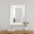 Curved Rectangle Mirror Clear Mdf