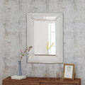 Curved Rectangle Mirror Clear Mdf