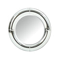 Curved Round Mirror Clear Mdf