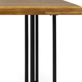 Noah Dining Table Teak Black Acacia Wood