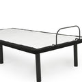 Model H Adjustable Base Queen: Head Up Queen Grey Metal