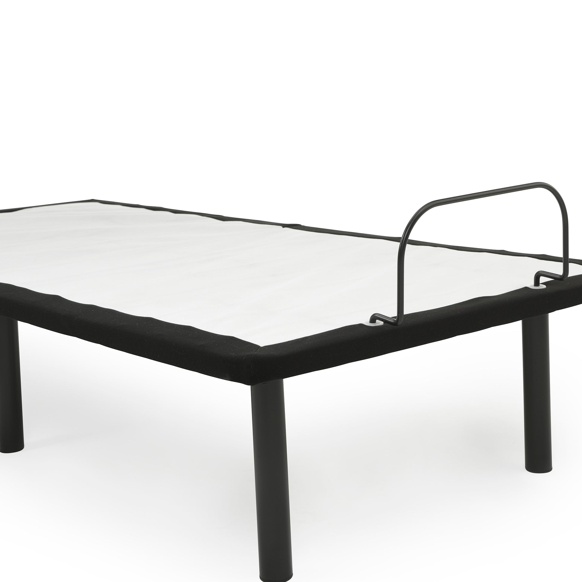 Model H Adjustable Base Queen: Head Up Queen Grey Metal