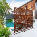 Outdoor & Indoor Privacy Screen Metal Privacy Screen 76