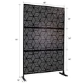 Outdoor & Indoor Privacy Screen Metal Privacy Screen 76