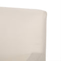 Arm Chair Beige Fabric