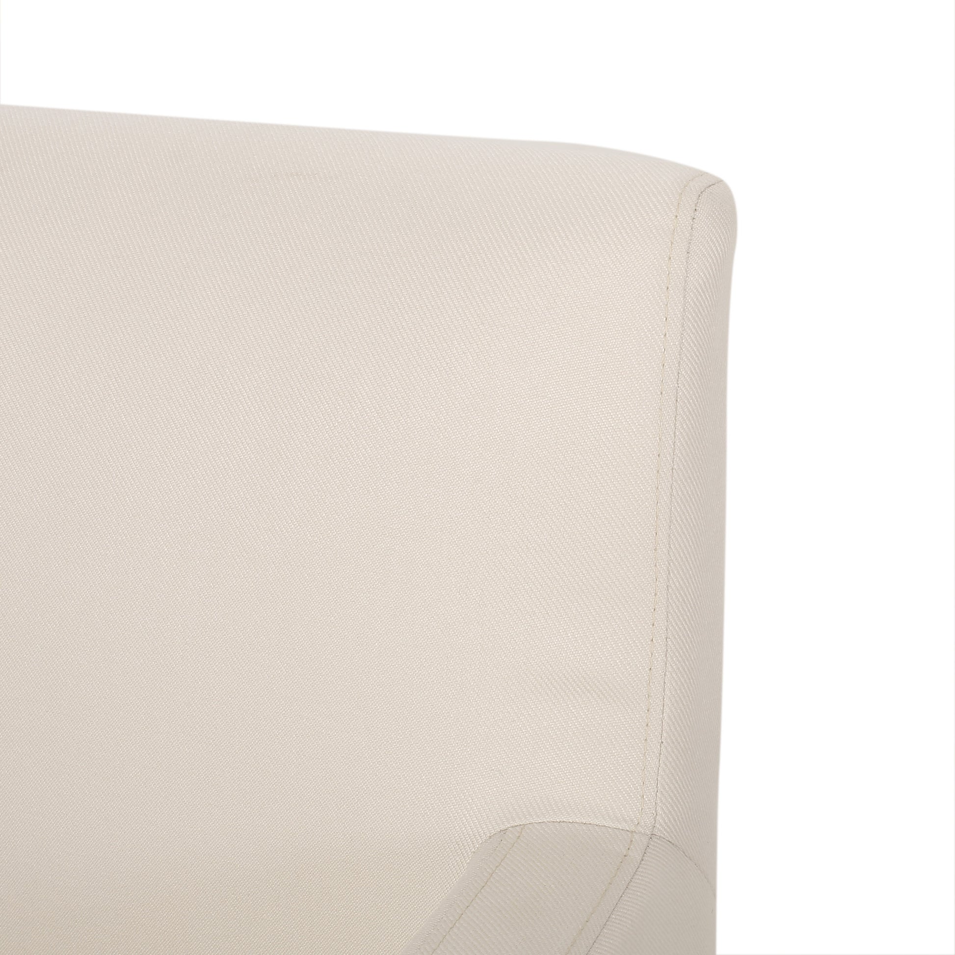 Arm Chair Beige Fabric