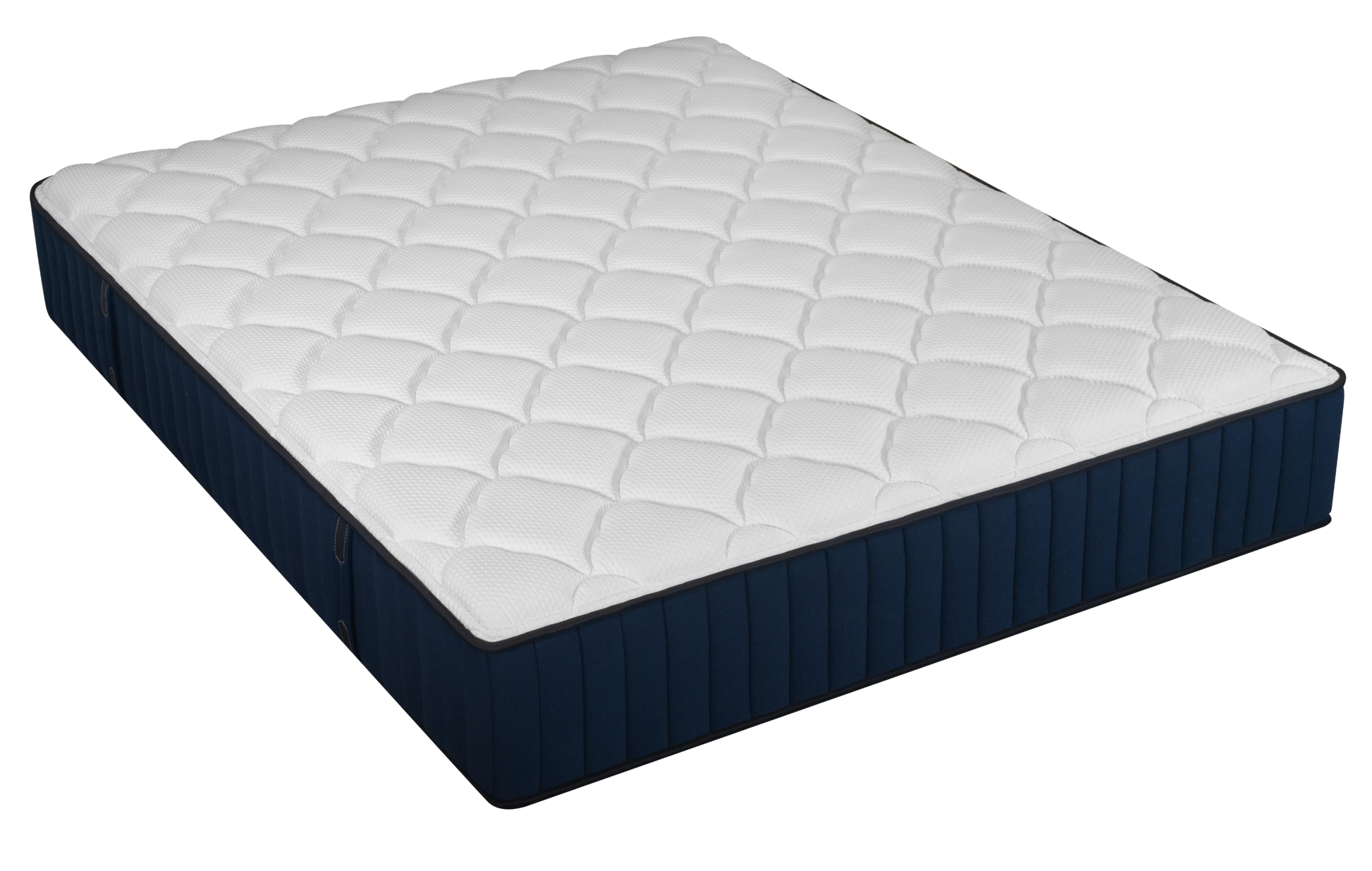 Queen Size Serenity 12" Medium Tight Top Cooling Gel Memory Edge Support Pocket Spring Premium Hybrid Mattress White Black Blue Polyester Foam Spring Queen