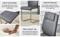 Table And Chair Set.The Table Has A Glass Tabletop With Imitation Marble Pattern Stickers And Stainless Steel Golden Table Legs. Paried With Comfortable Chairs With Pu Seats And Metal Legs. Gold Black Seats 6 Glass Metal