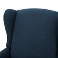 Recliner Navy Blue Fabric