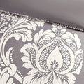 6 Piece Printed Duvet Cover Set King Multicolor Polyester