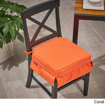 Chair Cushion Coral Fabric