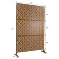 Outdoor & Indoor Privacy Screen Metal Privacy Screen 76