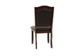 Formal Look Dining Table W Shelve And 6X Side Chairs Solidwood Espresso Finish 7Pc Set Dining Room Furniture Espresso Wood Dining Room Solid Wood Rubberwood Rectangular Dining Table With Chair Wood Espresso Solid Back Seats 6