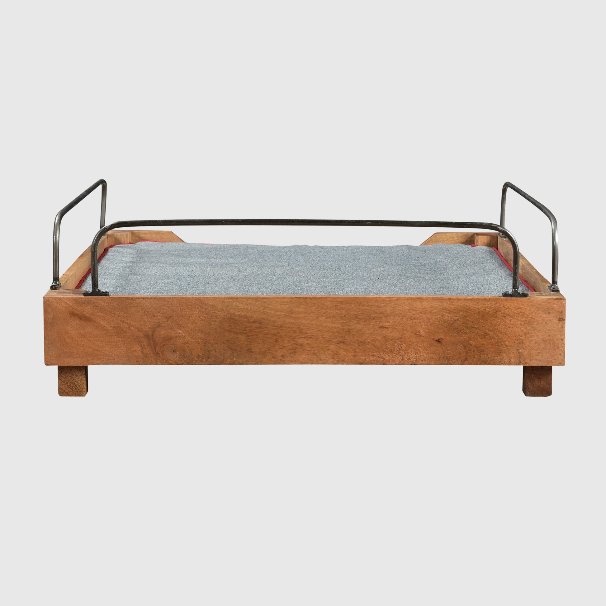 Pet Bed Blue Wood