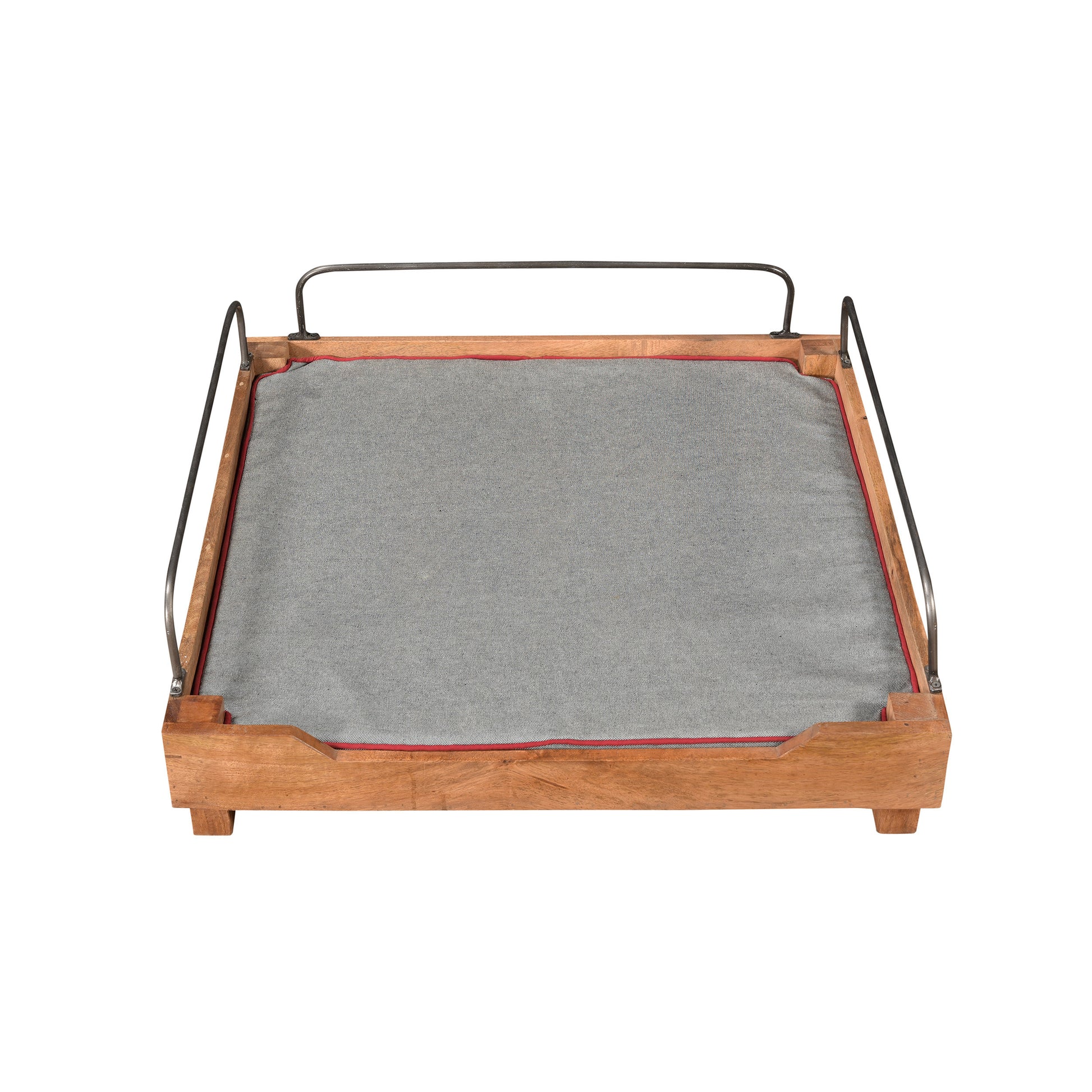 Pet Bed Blue Wood