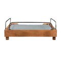 Pet Bed Blue Wood