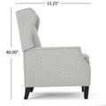 Recliner Grey Fabric