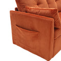 United Modular Sectional Sofa L Shaped Modular Couch With Reversible Chaise Modular Sofa Sectional Couch With Storage Seats Orange Velvet 3 Seat