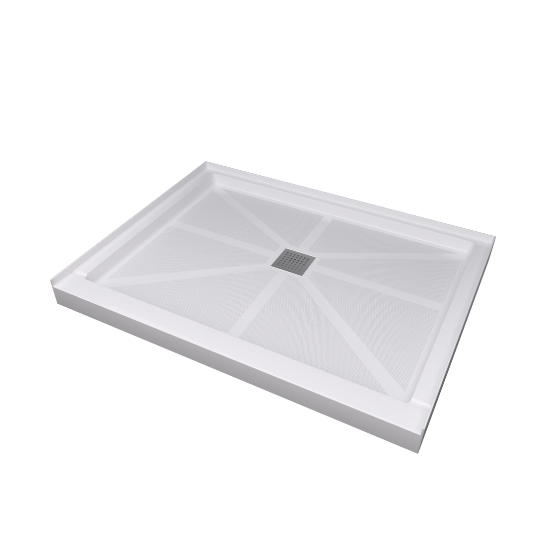 Glasstone Shower Base Smc Solid White Finish 4836 White Bathroom Stainless Steel