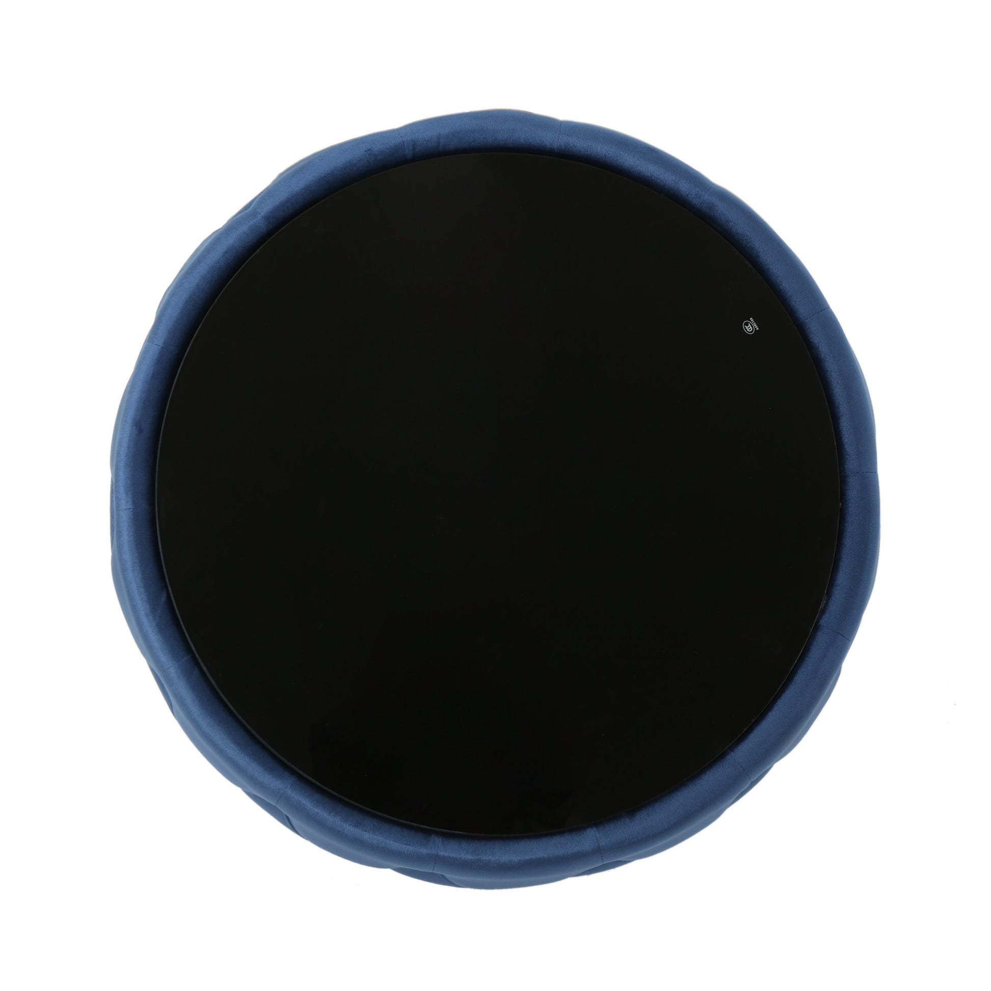 Ottoman Dark Blue Velvet