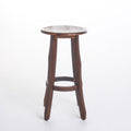 Pike Barstool Dark Brown Acacia Wood