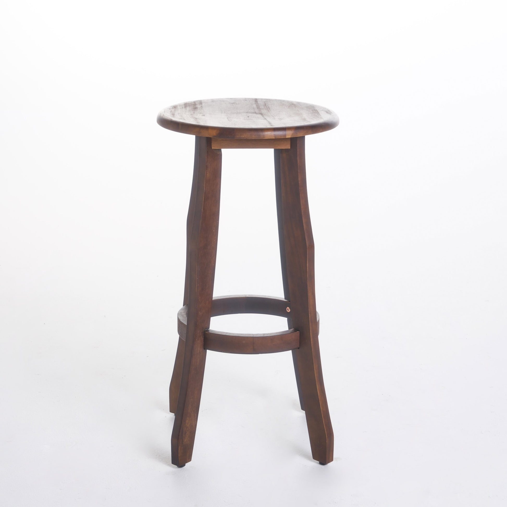 Pike Barstool Dark Brown Acacia Wood