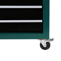 7 Drawer Rolling Tool Cart, Rolling Tool Box On Wheels, Lockable Home Repair Tool Storage Organizer, Tool Chest Cabinet For Mechanic, Garage Green Steel