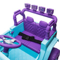 24V Kids Ride On Car W Parents Remote Control,400W Motor,Four Wheel Suspension,Adjustable Speed,Usb,Mp3,Music,Bluetooth,Large Display Screen,Power Display,Portable Handle,Safety Belt For Kids Aged 3 . Purple 50 99 Lbs Polypropylene