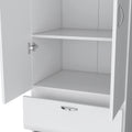 Armoire Marlton, Bedroom, White White Particle Board Engineered Wood